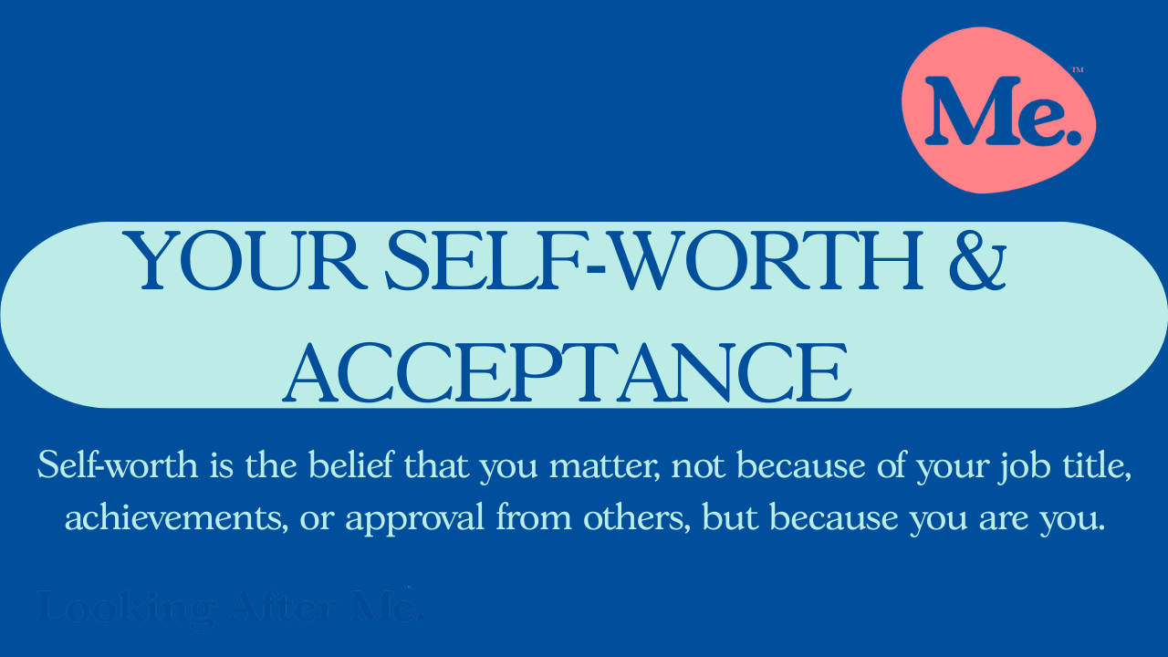 Self worth infographic
