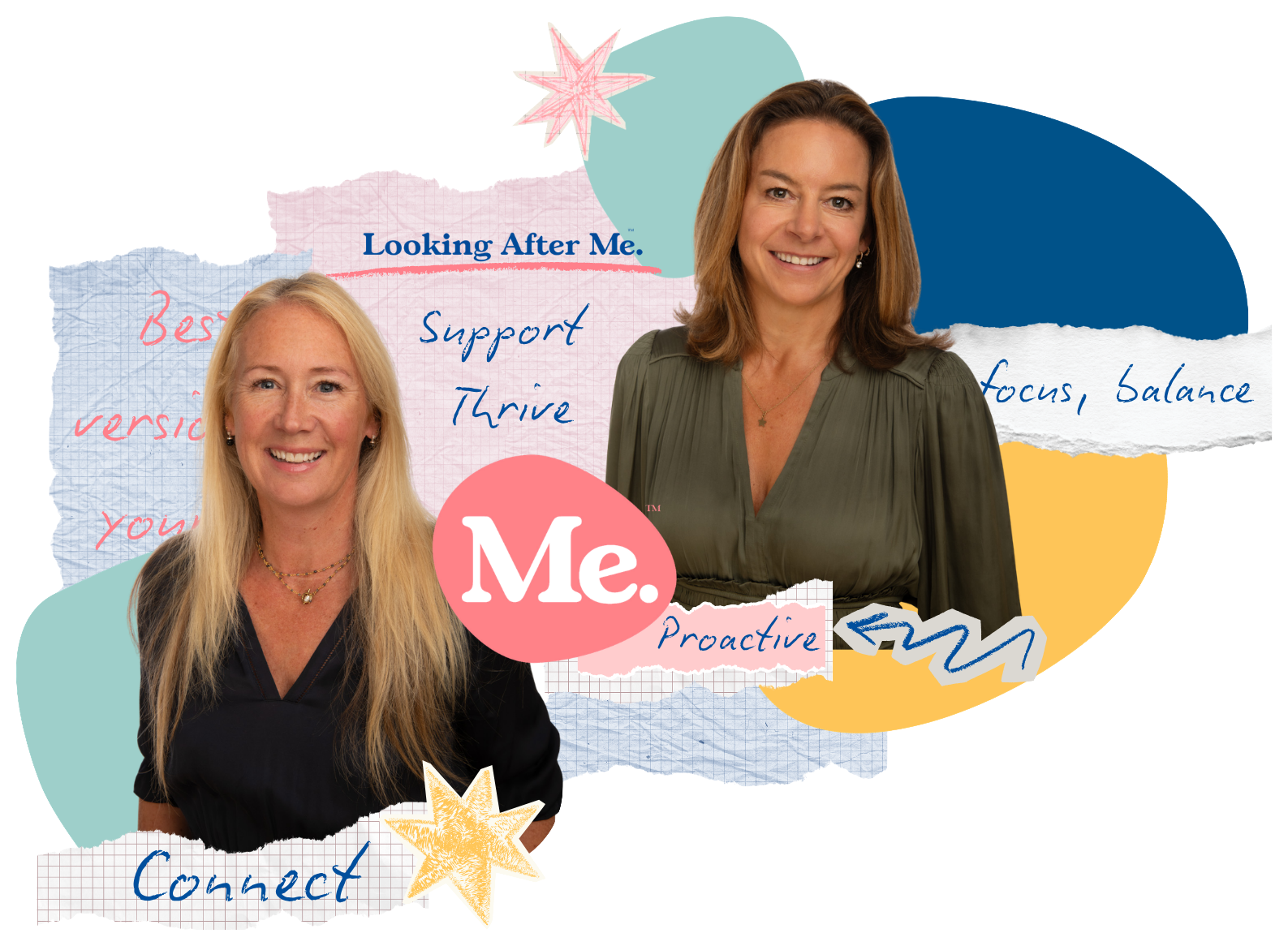 Ruth and Claire, founders of Looking After Me